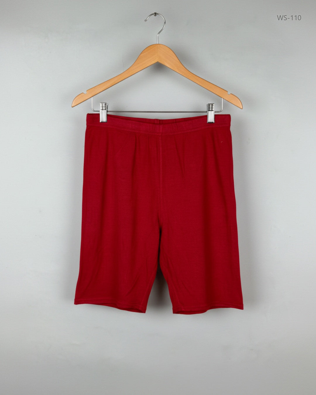 Shop Premium Womens Shorts by Boohoo | Preloved Branded Clothes | Red Polyester | Women | OTS Thrift Store Lahore Pakistan