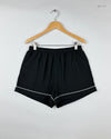 Womens Shorts | Cut Label | Preloved Branded | Black Polyester | Premium | OTS Thrift Store Islamabad Pakistan