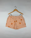 Secondhand Branded Womens Shorts by EVERYDAY, PEACH ORANGE Cotton fabric, Premium condition, for Women - Online Thrift Shop Lahore Pakistan
