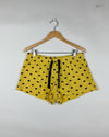 Preloved Premium Womens Shorts by JEFF&CO, Yellow Cotton for Women - OTS Thrift Shop Karachi Pakistan