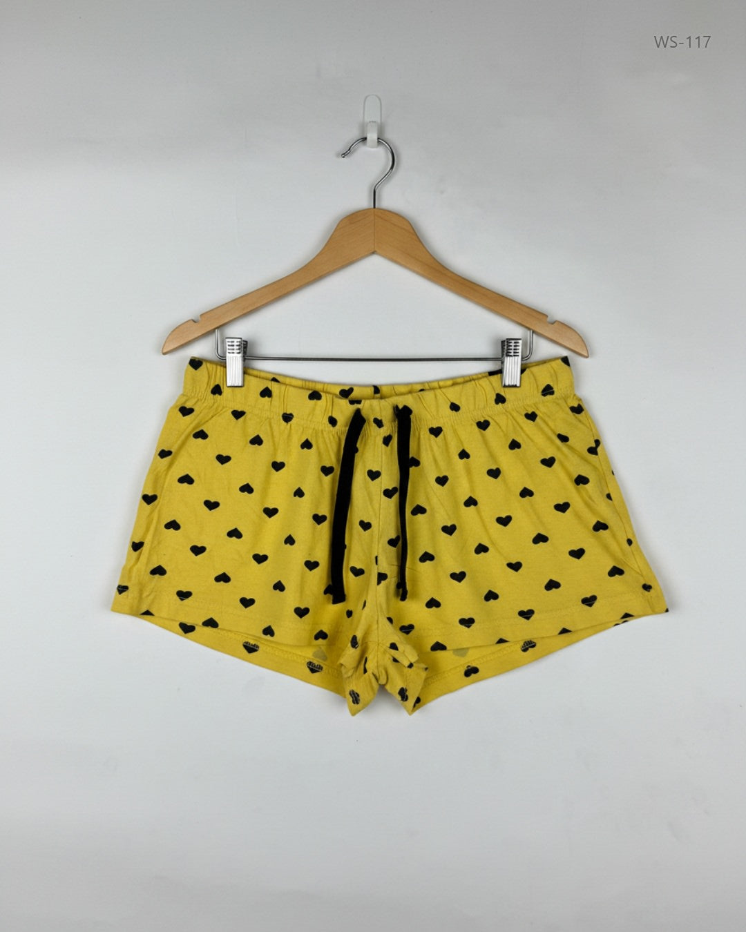 Preloved Premium Womens Shorts by JEFF&CO, Yellow Cotton for Women - OTS Thrift Shop Karachi Pakistan