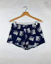 Womens Shorts | Cut Label | Preloved Branded | Blue Cotton | Premium | OTS Thrift Store Lahore Pakistan