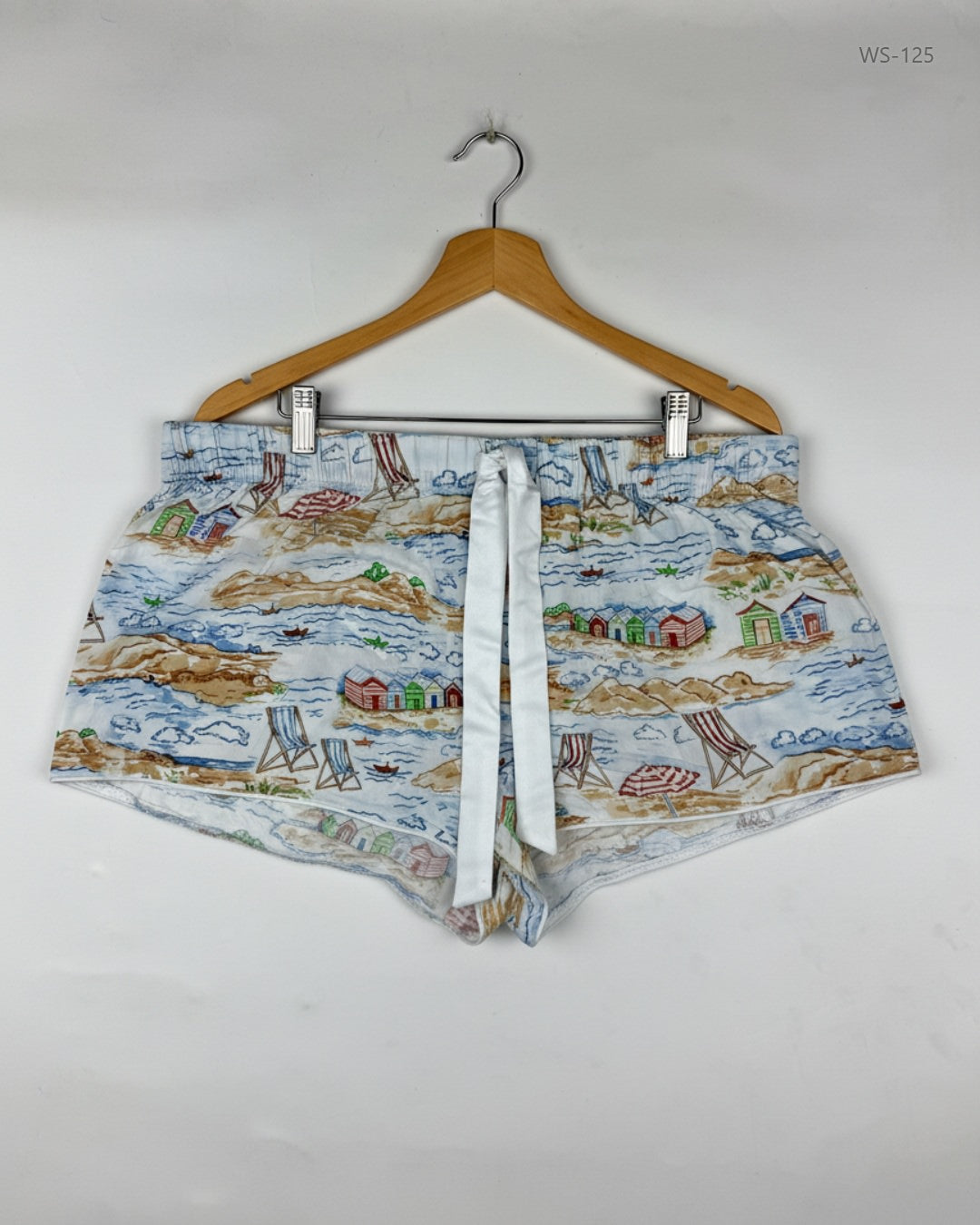 Premium Condition Womens Shorts | Preloved LOVE TO LOUNGE | Multi Polyester | Thrift Shop for Women Karachi Pakistan | OTS