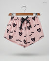Womens Shorts | Shein | Preloved Branded | PEACH PINK Polyester | Premium | OTS Thrift Store Lahore Pakistan