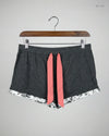 Womens Shorts | LOVE TO LOUNGE | Preloved Branded | CHARCOOL Polyester | Premium | OTS Thrift Store Islamabad Pakistan