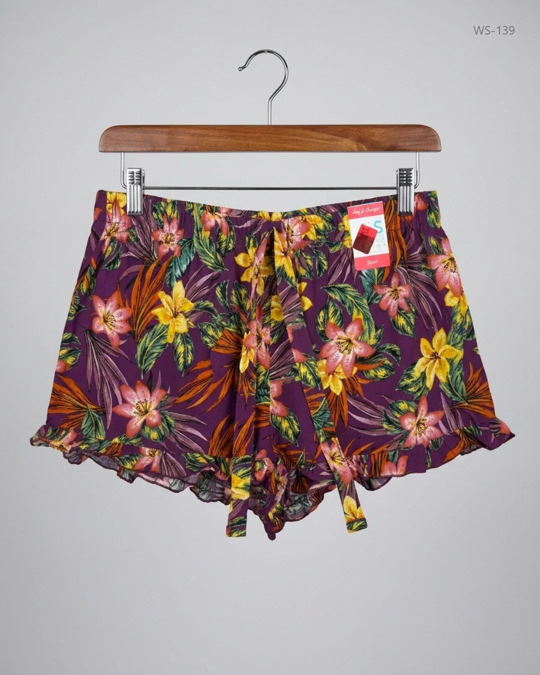 Premium Plus Condition Womens Shorts | Preloved LOVE TO LOUNGE | Multi Polyester | Thrift Shop for Women Karachi Pakistan | OTS
