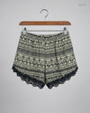 Secondhand Branded Womens Shorts by Unknown, LIGHT YELLOW Cotton fabric, Premium condition, for Women - Online Thrift Shop Lahore Pakistan