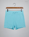 Preloved Premium Womens Shorts by Primark, SkyBlue Polyester for Women - OTS Thrift Shop Lahore Pakistan