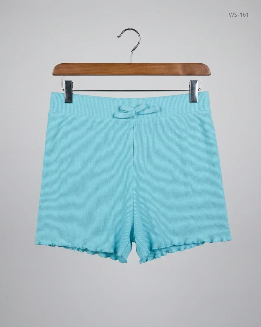 Preloved Premium Womens Shorts by Primark, SkyBlue Polyester for Women - OTS Thrift Shop Lahore Pakistan