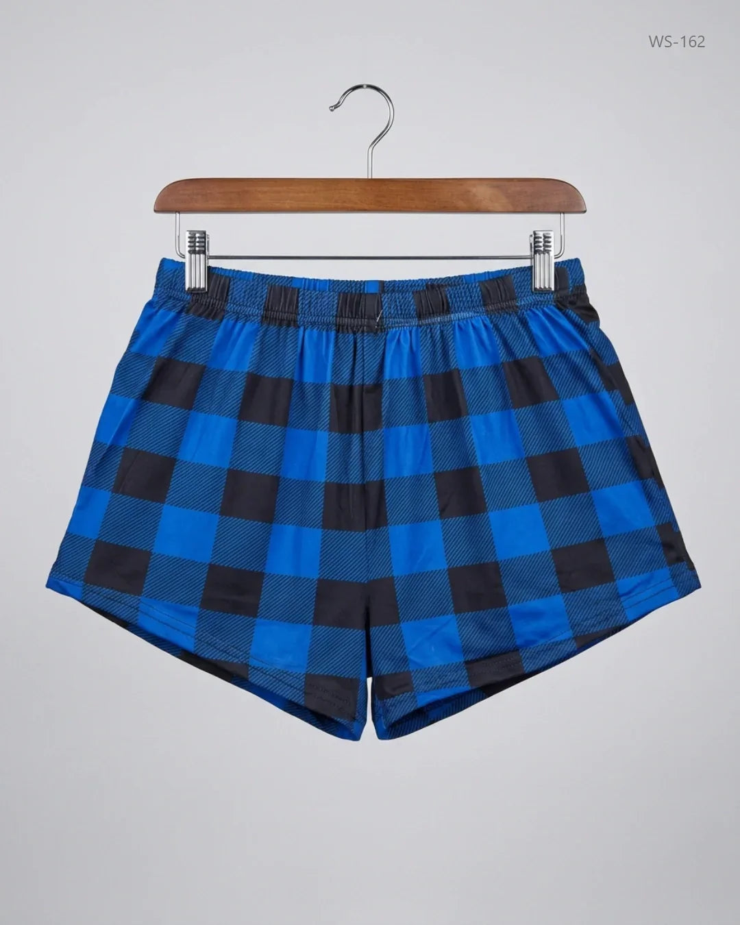 Preloved Premium Womens Shorts by Unknown, Blue Polyester for Women - OTS Thrift Shop Karachi Pakistan