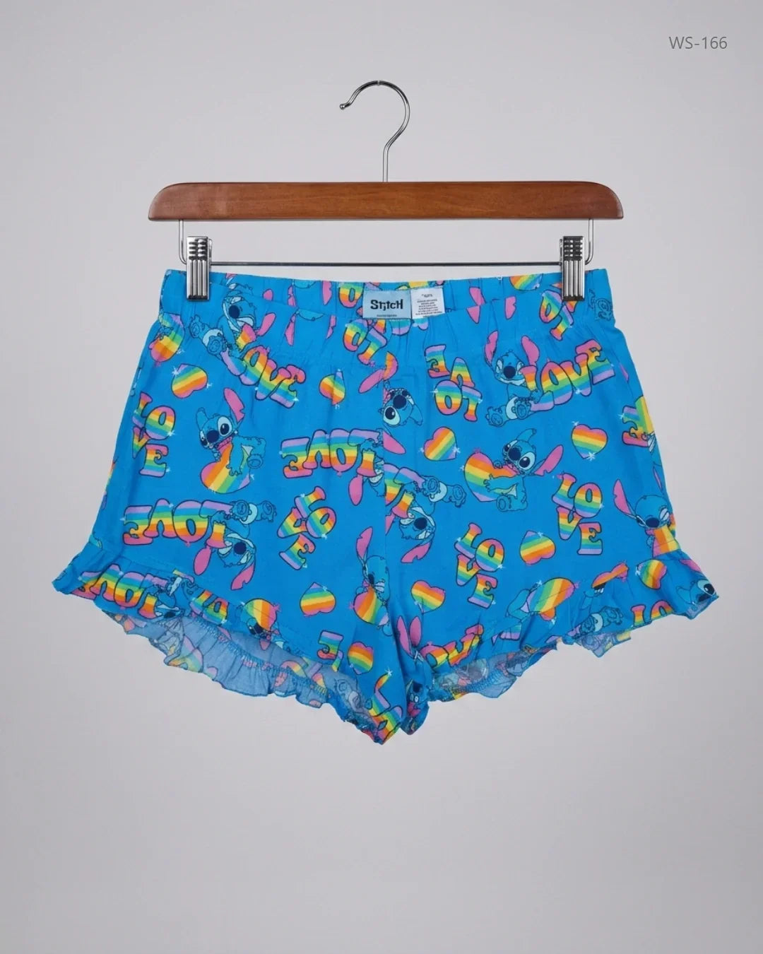 Womens Shorts | Disney | Preloved Branded | Blue COTTON | Premium | OTS Thrift Store Peshawar Pakistan