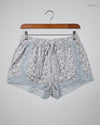Secondhand Branded Womens Shorts by MIS, Gray Polyester fabric, Premium condition, for Women - Online Thrift Shop Lahore Pakistan
