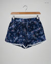 Shop Premium Womens Shorts by Unknown | Preloved Branded Clothes | DarkBlue Viscose | Women | OTS Thrift Store Karachi Pakistan