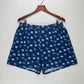Secondhand Branded Womens Shorts by TU, DarkBlue Polyester fabric, Premium condition, for Women - Online Thrift Shop Karachi Pakistan