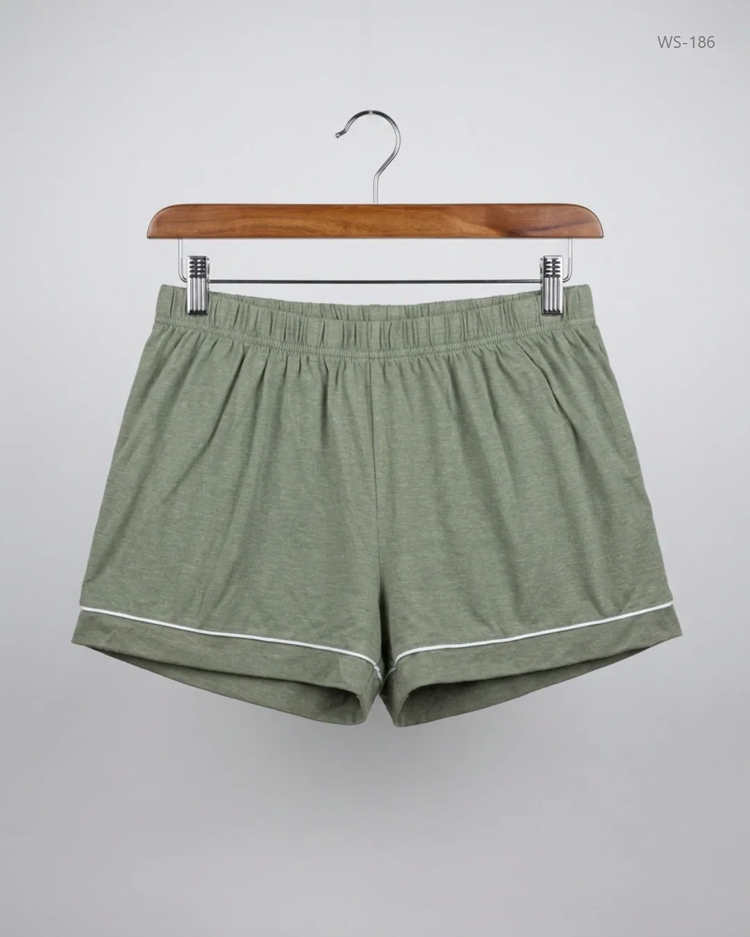 Preloved Premium Womens Shorts by Primark, OLIVE GREEN Polyester for Women - OTS Thrift Shop Peshawar Pakistan