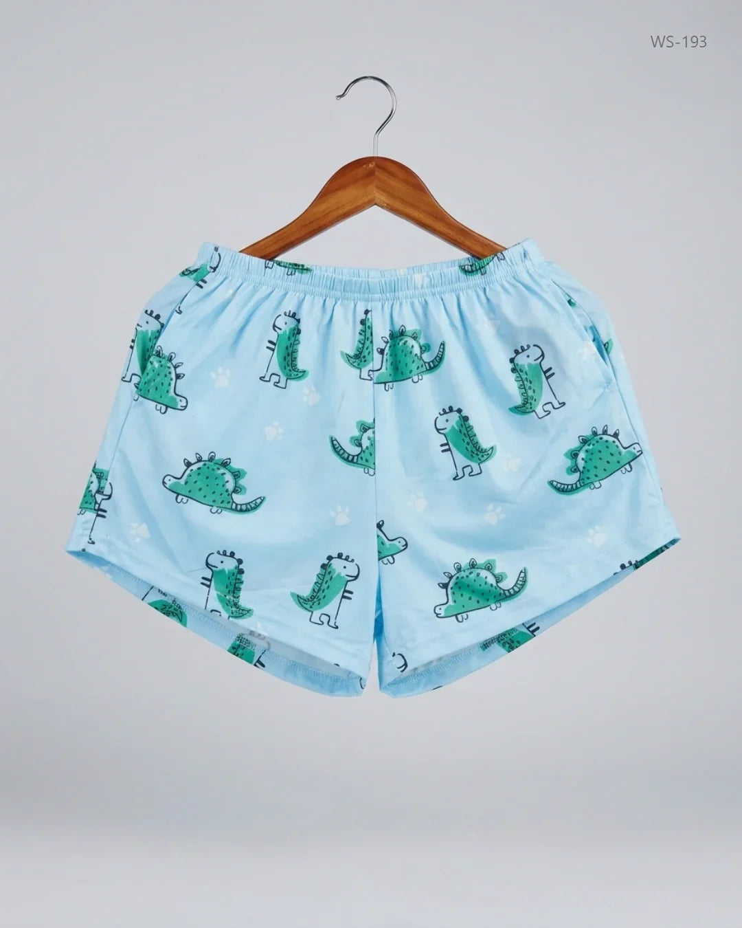 Womens Shorts | Unknown | Preloved Branded | SkyBlue Polyester | Premium | OTS Thrift Store Peshawar Pakistan