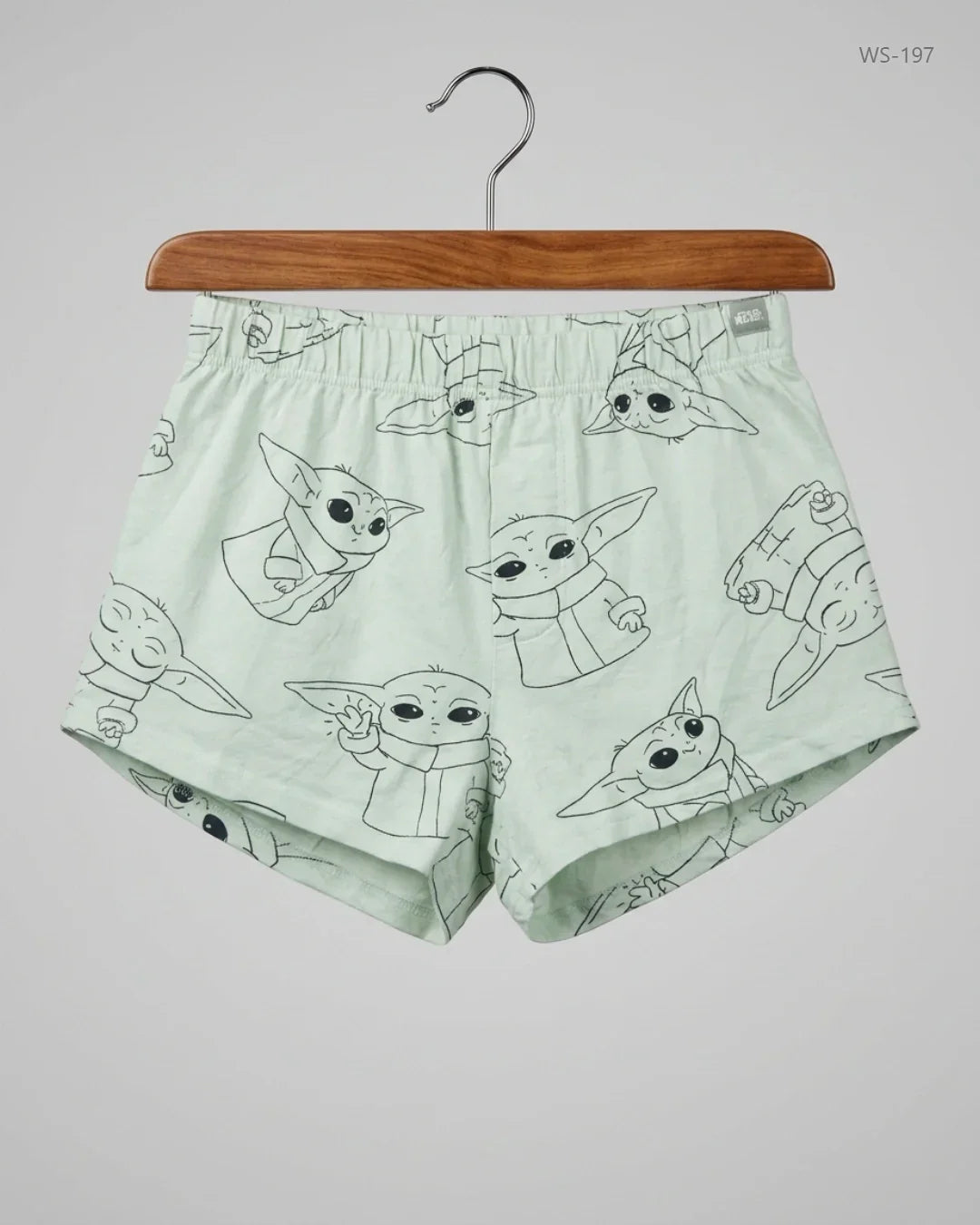 UK Imported secondhand Womens Shorts - Primark brand, SUGARCAN GREEN Polyester, Premium condition, for Women - Online Thrift Store Islamabad Pakistan