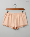 Preloved Premium Womens Shorts by Primark, LIGHT ORANGE Cotton for Women - OTS Thrift Shop Islamabad Pakistan