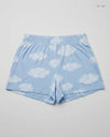 UK Imported secondhand Womens Shorts - DUNNES STORE brand, SkyBlue Cotton, Premium condition, for Women - Online Thrift Store Lahore Pakistan