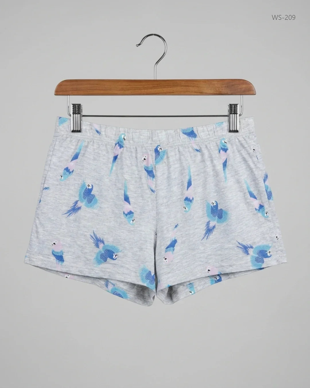 Secondhand Branded Womens Shorts by F&F, SMOKE GRAY Cotton fabric, Premium condition, for Women - Online Thrift Shop Islamabad Pakistan