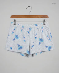 Secondhand Branded Womens Shorts by F&F, SMOKE GRAY Cotton fabric, Premium condition, for Women - Online Thrift Shop Islamabad Pakistan