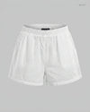 Secondhand Branded Womens Shorts by TJM, White Cotton fabric, Premium condition, for Women - Online Thrift Shop Lahore Pakistan
