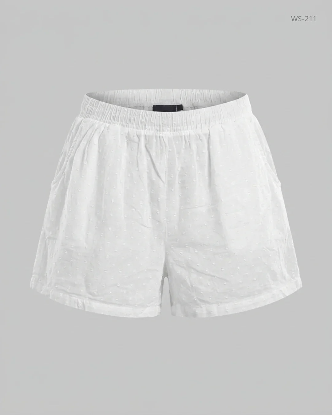 Secondhand Branded Womens Shorts by TJM, White Cotton fabric, Premium condition, for Women - Online Thrift Shop Lahore Pakistan