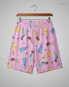 Premium Condition Womens Shorts | Preloved M&S | Pink Cotton | Thrift Shop for Women Karachi Pakistan | OTS