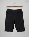 Shop Premium Womens Shorts by I SAW IT FIRST | Preloved Branded Clothes | Black Polyester | Women | OTS Thrift Store Lahore Pakistan