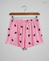 Womens Shorts | Unknown | Preloved Branded | PINK Polyester | Premium | OTS Thrift Store Karachi Pakistan