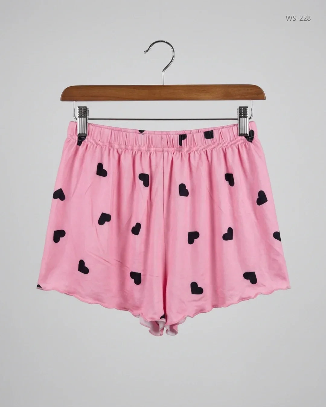 Womens Shorts | Unknown | Preloved Branded | PINK Polyester | Premium | OTS Thrift Store Karachi Pakistan