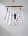 Preloved Premium Womens Shorts by PRETTYLITTLETHING, White Cotton for Women - OTS Thrift Shop Lahore Pakistan
