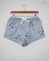 Womens Shorts | SHEIN | Preloved Branded | SkyBlue Polyester | Premium | OTS Thrift Store Peshawar Pakistan