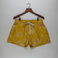 Shop Premium Womens Shorts by Marks & Spencer | Preloved Branded Clothes | Yellow Cotton | Women | OTS Thrift Store Lahore Pakistan