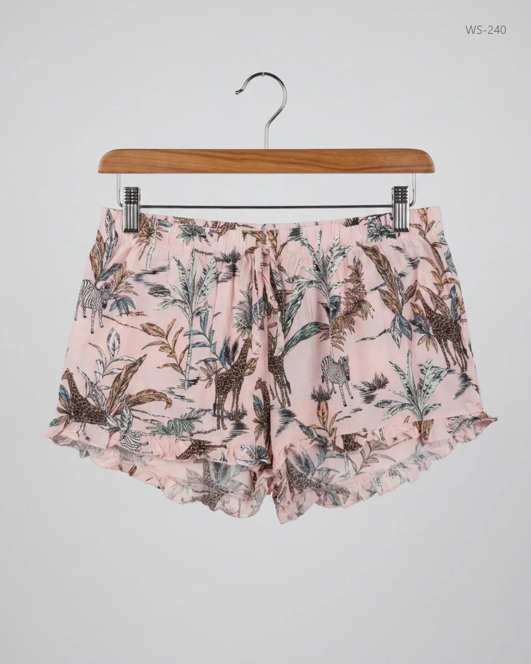Premium Condition Womens Shorts | Preloved LOVE TO LOUNGE | PEACH PINK Cotton | Thrift Shop for Women Peshawar Pakistan | OTS