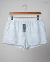Preloved Premium Womens Shorts by Unknown, White Cotton for Women - OTS Thrift Shop Peshawar Pakistan