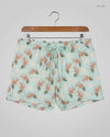 Womens Shorts | AVENUE | Preloved Branded | Pistachio GREEN Cotton | Premium | OTS Thrift Store Karachi Pakistan