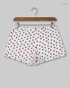 Shop Premium Womens Shorts by Unknown | Preloved Branded Clothes | White Cotton | Women | OTS Thrift Store Lahore Pakistan