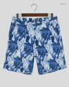UK Imported secondhand Womens Shorts - Bonmarché brand, SkyBlue Cotton, Premium condition, for Women - Online Thrift Store Peshawar Pakistan