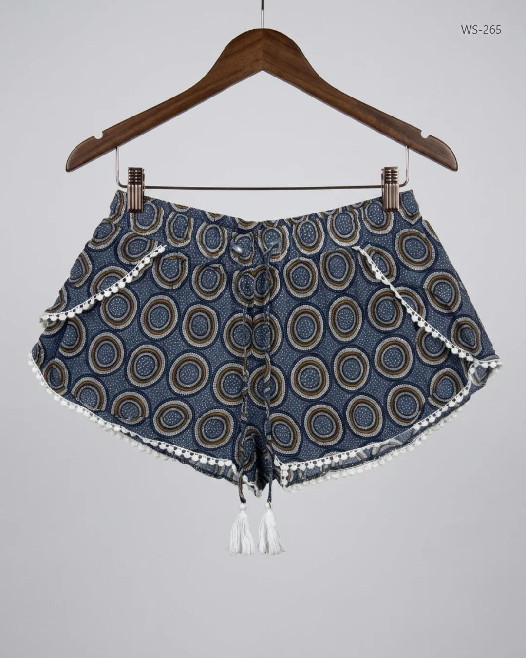 Shop GOOD Womens Shorts by Atmosphere | Preloved Branded Clothes | Blue Cotton | Women | OTS Thrift Store Karachi Pakistan