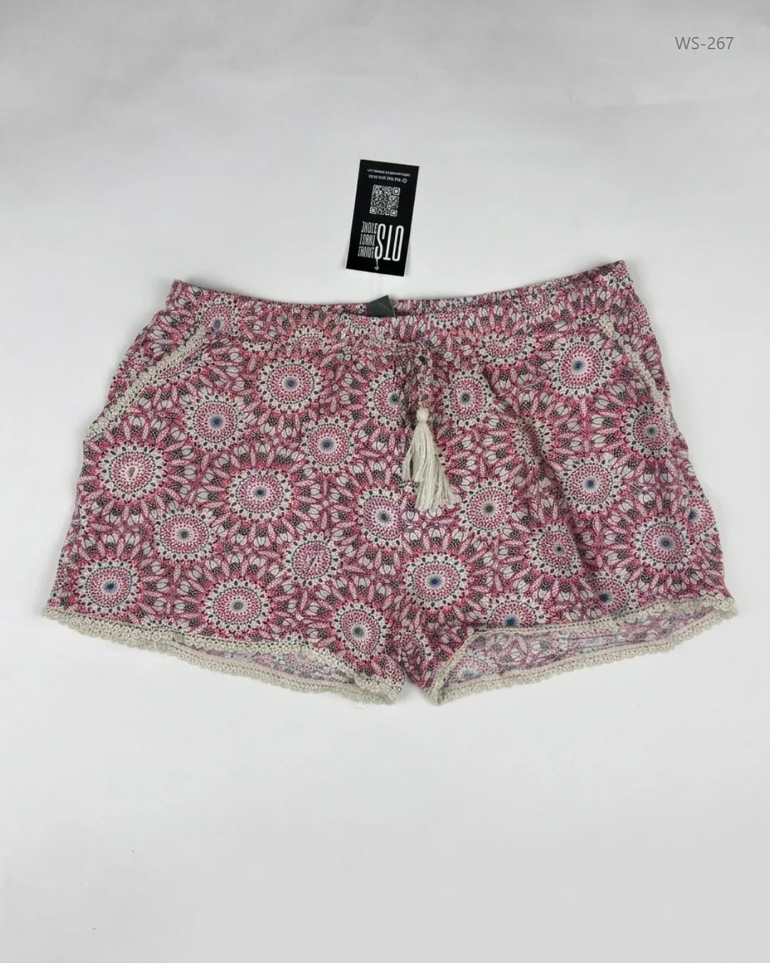 Womens Shorts | Primark | Preloved Branded | Pink Cotton | Premium | OTS Thrift Store Lahore Pakistan