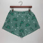 Secondhand Branded Womens Shorts by Cut Lable, Green Polyester fabric, Premium condition, for Women - Online Thrift Shop Islamabad Pakistan
