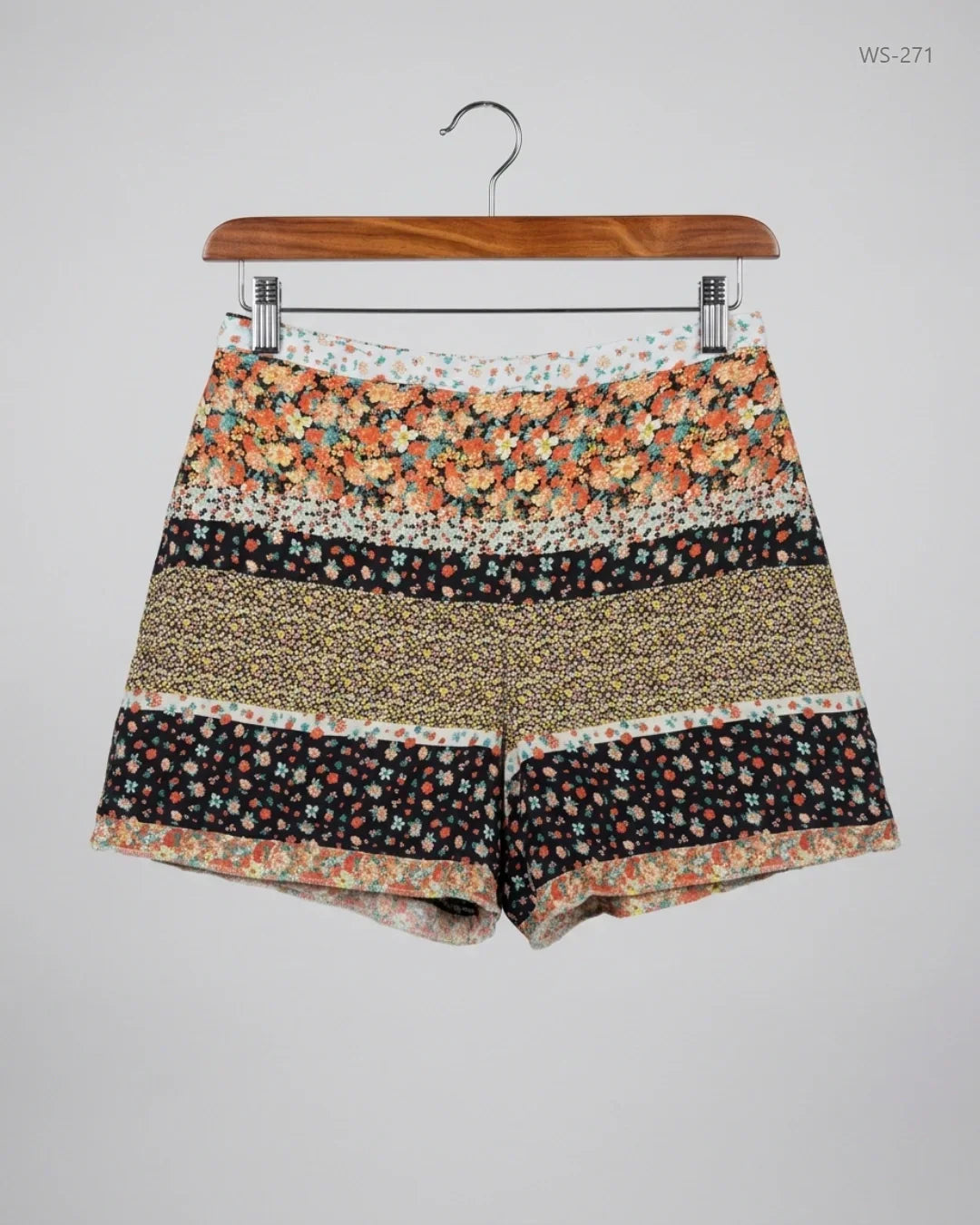 UK Imported secondhand Womens Shorts - F&F brand, Multi Polyester, Premium condition, for Women - Online Thrift Store Karachi Pakistan