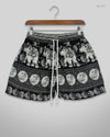 Womens Shorts | CUT LABEL | Preloved Branded | Black Polyester | Premium | OTS Thrift Store Islamabad Pakistan