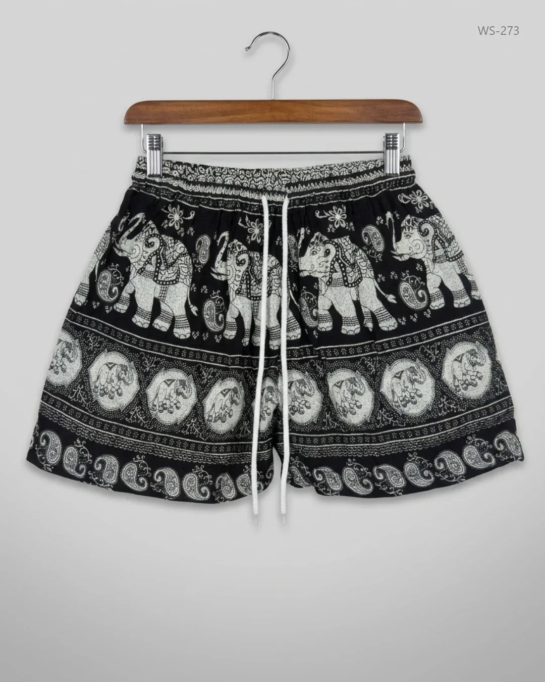 Womens Shorts | CUT LABEL | Preloved Branded | Black Polyester | Premium | OTS Thrift Store Islamabad Pakistan
