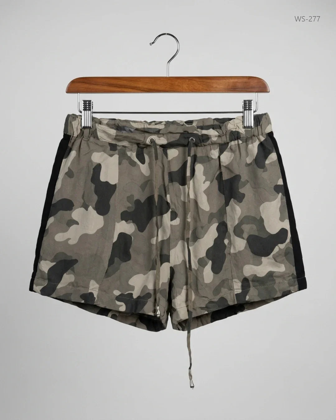 Womens Shorts | Stradivarius | Preloved Branded | Army Green Cotton | Premium | OTS Thrift Store Peshawar Pakistan