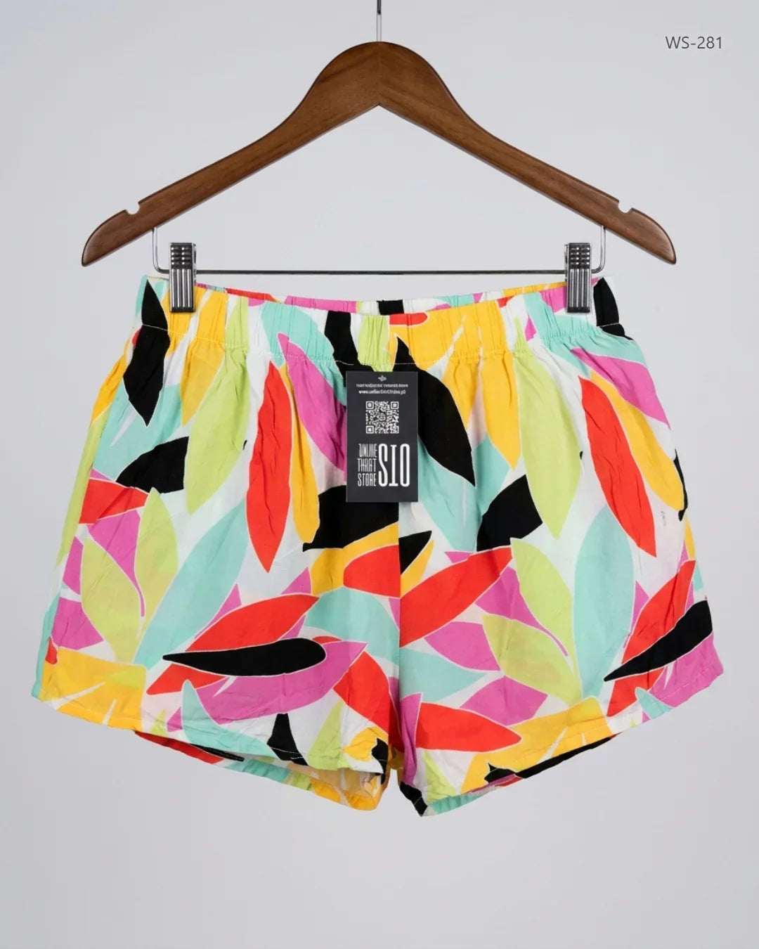 Preloved Premium Womens Shorts by Primark, Multi Cotton for Women - OTS Thrift Shop Lahore Pakistan
