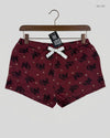 Secondhand Branded Womens Shorts by AVENUE, Maroon Cotton fabric, Premium condition, for Women - Online Thrift Shop Karachi Pakistan