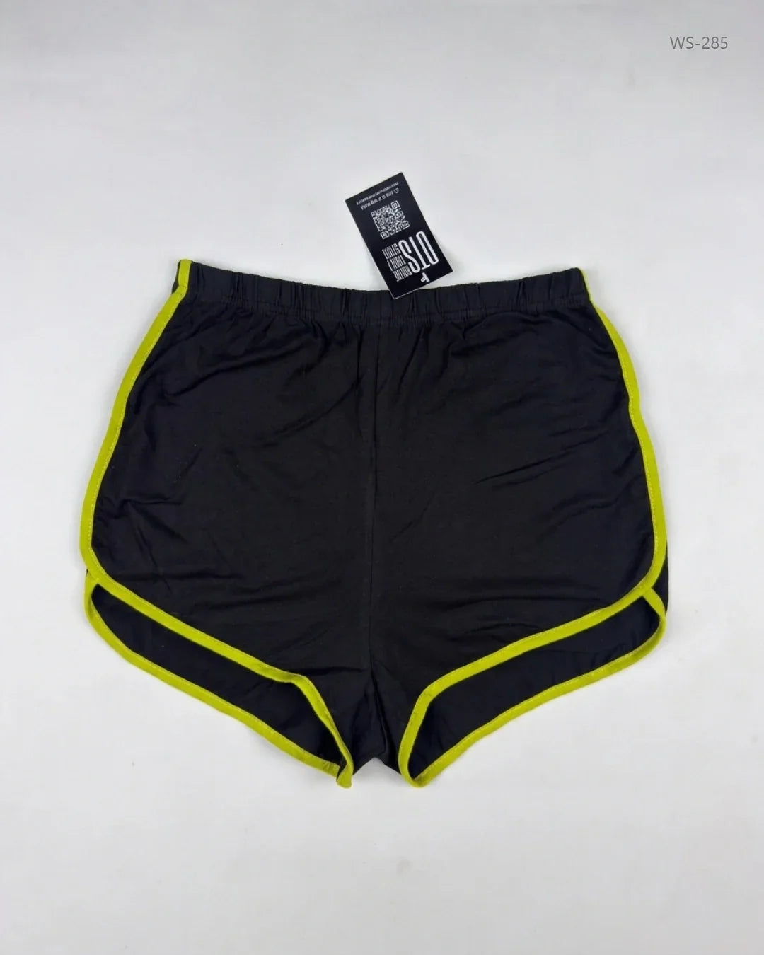 Preloved Premium Womens Shorts by Shein, Black Cotton for Women - OTS Thrift Shop Karachi Pakistan