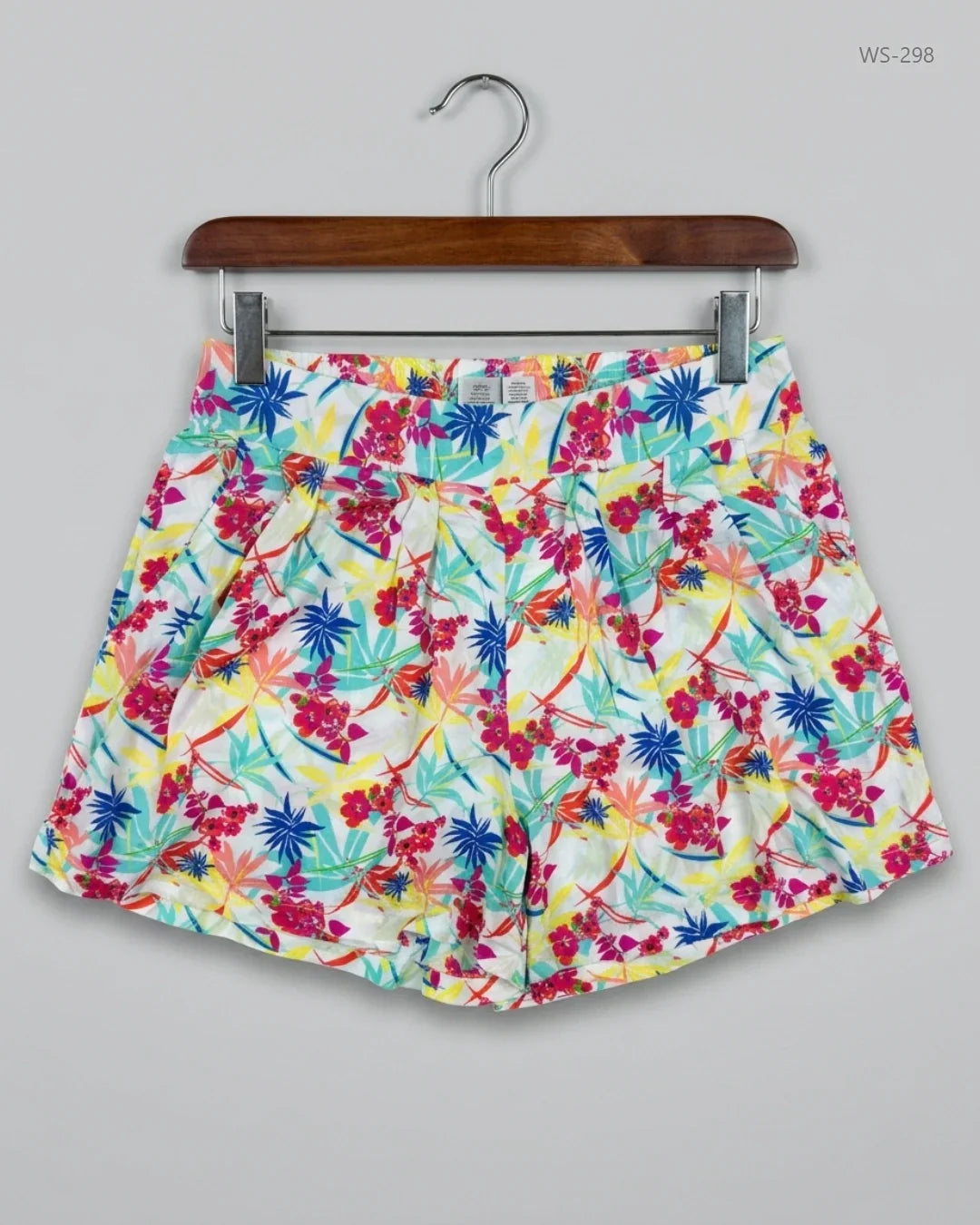 Preloved Premium Womens Shorts by Peacocks, Multi Polyester for Women - OTS Thrift Shop Karachi Pakistan